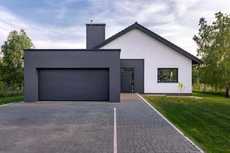 Garage en construction