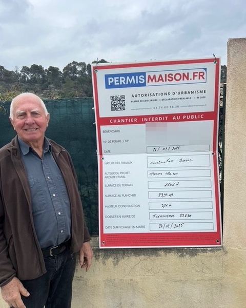 Chantier Permis Maison — Construction annexe, Figanières · Var